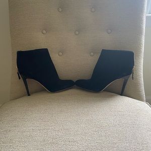 Sam Edelman suede booties with heel